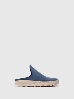 Slip-on Mules CLAY Navy (Suede)