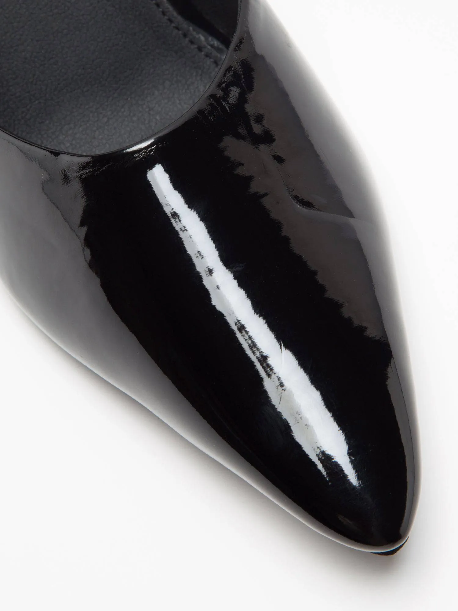 Solid Black Mule