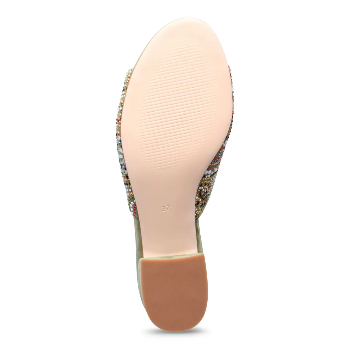 Tammy Heeled Slide