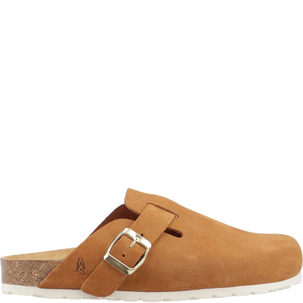 Tan Bailey Closed Toe Mules