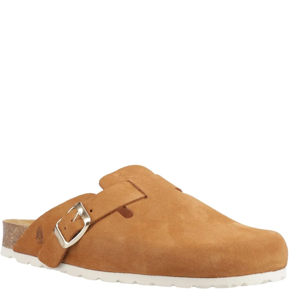 Tan Bailey Closed Toe Mules