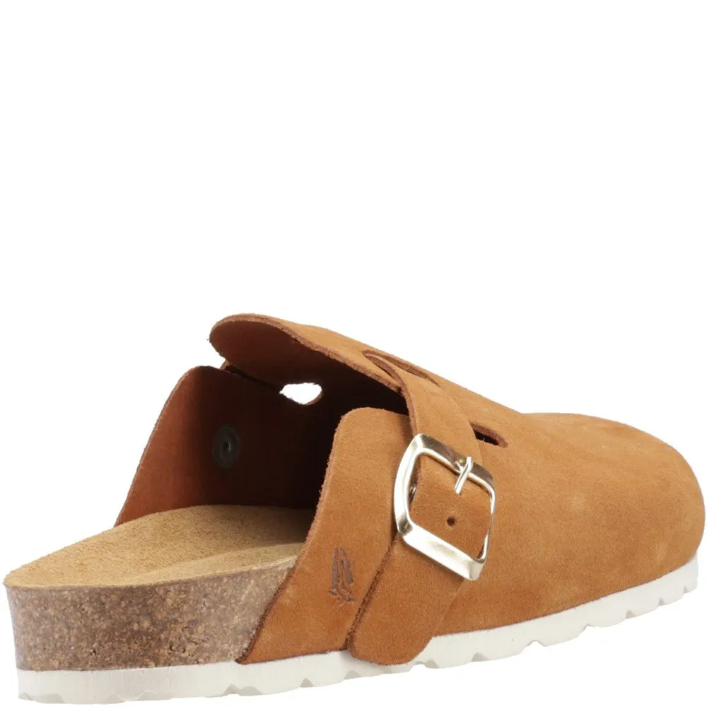 Tan Bailey Closed Toe Mules