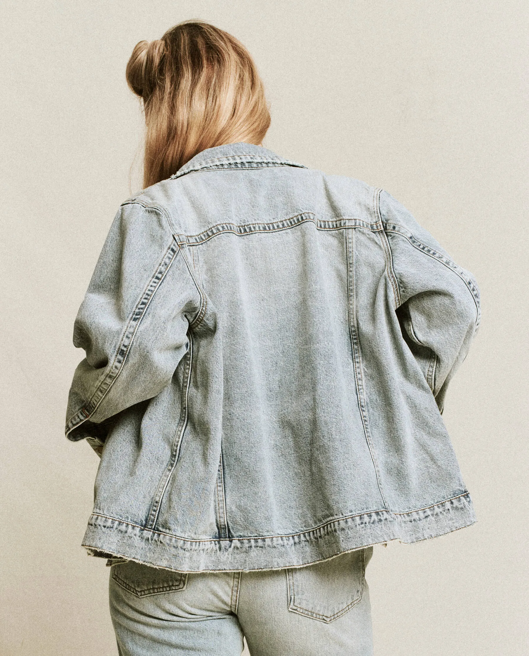 The Slouchy Jean Jacket. -- Derby Wash