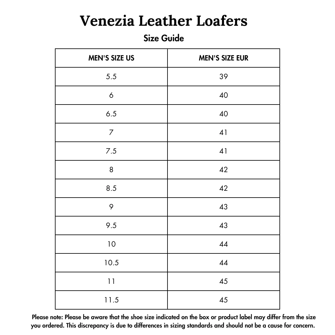 Venezia Leather Loafers